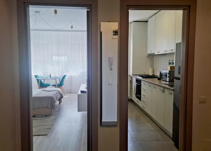 Nova - Minimalist And Elegant With Parking Apartament Bukareszt